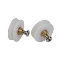 Triukšmą slopinantys dušo durų ratukai Varantys 22 mm skersmens Pakuotė 48 vnt. 4pcs