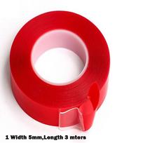 Thin and Waterproof Double sided Tape for Traceless and Transparent Bonding 5mm