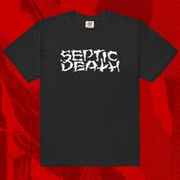 Septic Death Logo Shirt | Hardcore Punk Pushead Ripcord Lärm Citizens Arrest 4XL