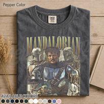 Pedro Pascal Space Bounty Hunter Shirt, Mandalorian Inspired Tee, This Is The Way Shirt, Galaxy Warrior Gift, Star Warrior Fan Apparel FD XL