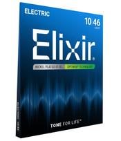 ELIXIR elektrinės gitaros stygos OPTIWEB Light .010-.046 #19052 blue
