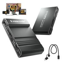 HDMI 4K Capture Card for Switch TV Lemorele Capture Compatible with Game Live Video Low Screen Compatible with Capture Cable Included 2, 4K@60Hz
