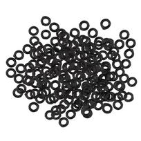 Dart Shaft Washers Grommet Dart O Ring Darts Tip Gasket Arrow Tips Broadhead Dart Rubber Ring Black-100Pcs