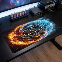 Everton Football Print Large Mouse Pad, Anti-Slip Extended Gaming Desk Mat for Office Home 30cmx60cm（11.8x23.6inch）