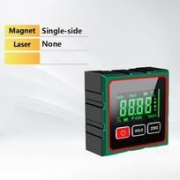 Digital Magnetic Protractor with Laser Level and Inclinometer for Woodworking Metal Fabrication (as the picture,General)