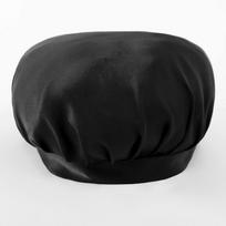 Custom Single Layer Design Organic Silk Hair Bonnet Iightweight Breathable Smooth Against Hair with logo (Black,Adult Size) juoda