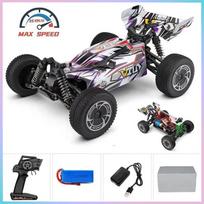 1/12 124017 Wltoys -V8 2.4G lenktyniniai RC automobiliai 4WD bešepetėlis variklis 75Km/H didelis greitis nuotolinio valdymo visureigis driftas žaislai suaugusiems