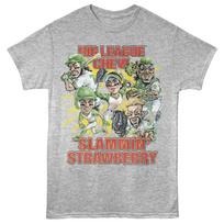 Big League Chew Bubble Gum Slammin Strawberry Baseball Players Men's T Shirt S