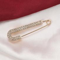 Double Brooch Pin, Waist Clincher and Clothing -Exposure Decorative Pin One Size