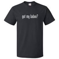 Got My Baboo? T shirt TeeSe abre en una nueva ventana o pestaña L