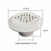 SP1424 Pool Return Inlet ABS Pool Cleaning Drainage Portable Pool Water Outlet Metric 1.5"