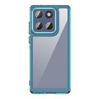 For Moto Edge 60 Fusion Case Cover Motorola Moto Edge 60 Fusion Capa New Shockproof Clear Transparent Fundas Moto Edge 60 Fusion Motorola Edge 60 Fusion