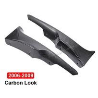 Pair Front Bumper Lip Splitter Spoiler For BMW 3 Series E92 E93 M3 M-Tech 2006-2009 / 2010-2013 Bumper Side Splitter Cover Carbon Look 06-09