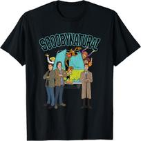 Scooby-Doo Scoobynatural Antgamtiškas Paslaptingas Važiavimas Marškinėliai S įvairiaspalvis