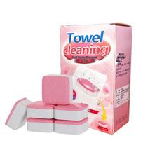 Effervescent Towel Cleaning Tablets: Softening, Deodorizing, Stain Removal, Anti-Yellowing. white