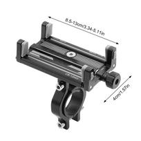 Bicycle Phone Holder Aluminum Alloy Bike Handlebar Phone Mount 360 Rotatable Cell Phone Rack Bracket For Cycling Bike Accessory juoda
