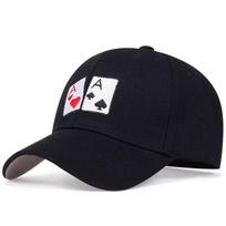 Baseball Cap Cotton Snapback Hat Sun Hat Poker Embroidered Golf Hats Outdoor Usey Sportss Leisure Caps Dad Hats Gorra Fashion Hip Hop Adjustable
