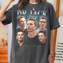 Vintage Dr Jack AbboT-Shirt, The Pitt TV Show Vintage Tee, Retro 90s Hospital Graphic Tee, Noah Wyle Fan Gift, Medical Drama Shirt 2XL