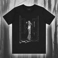 Edgar Allan Poe, Albert Martini Art , GhosT-Shirt, Horror T-Shirt, Classic Literature T-Shirt, Bookworm Unisex Jersey Short Sleeve Tee S