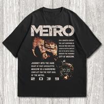 Metro 2039 T-Shirt, Horror Video Game Merch, Shooter Video Game Shirt S