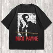 Max Payne Shirt, Vintage Video Game T-Shirt, Retro Gaming Graphic Tee, Neo Noir Gamer Gift, A Man With Nothing To Lose Tee XL