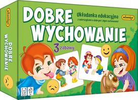 Vaikų edukacinis žaidimas geras elgesys mini stalo žaidimai šeimai
