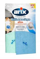 Arix Mikropluošto Šluostė 90286628, 2 vnt., skalbti iki 60°C, tinkamos paviršiai: stiklas, veidrodžiai, nerūdijantis plienas
