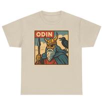 Odin T-Shirt: Retro Comic Norse Mythology Graphic Tee S