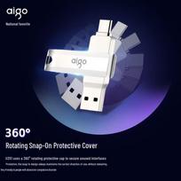 aigo U351 128GB Dual-Interface USB 3.2 Flash Drive
