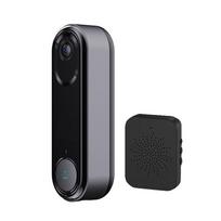 Smart Video Doorbell Camera 720P Night Vision Waterproof Lithium Battery Powered Outdoor Intercom Kement App Control Cloud juoda