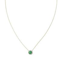 Daniel Wellington Audrey series simple design necklace, same style for men and women, gold DW00401442 auksas