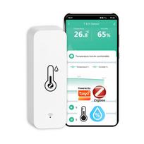 TY-TH01 Tuya Smart WiFi Temperature Humidity Sensor Mini 2026 New Upgrade Compatible APP Remote Control Thermometer Hygrometer Bundle1 balta