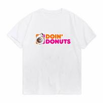 Doin Donuts Funny Racing Drift Car Enthusiast TShirt Unisex Summer Harajuku Casual Loose Streetwear Tee S