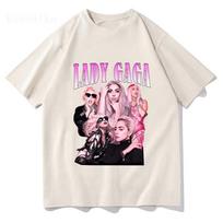 Lady Gaga Mayhem Tshirt Unisexs Unisexs Casual Short Sleeve Crew Neck Tee Unisex Fashion Street AllSeason Comfort Top L