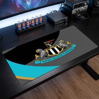 Newcastle United Football Print Large Mouse Pad, Anti-Slip Extended Gaming Desk Mat for Office Home 30cmx60cm（11.8x23.6inch）