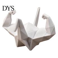 Desk Phone Stand Muscular Origami Cranes Holder, 3D Printed Mobile Office Holder Stand, Universal Cell Mount for Desktop Decoration Tabletop balta