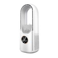 Desk Bladeless Humidification Electric Fan Six Gear Adjustable with LED Light Timing Function