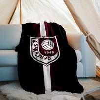 1PC FK Sarajevo Printed Soft Flannel Blanket Throw for Adult Bedroom Living Room Sofa Camping Travel Fan gifts Christmas Gifts 75x90cm