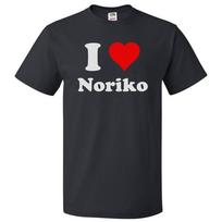 Camiseta I Love Noriko Camiseta I Heart NorikoSe abre en una nueva ventana o pestaña S