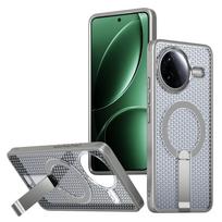 For Poco F7 Ultra Case Poco F7 Pro Phone Case Luxury Magnetic Bracket Heat Dissipation Shockproof Rugged Tough Cover Fundas Poco F7 Pro