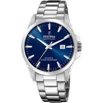 Laikrodis - FESTINA - F20024/3 - Vyriškas - Kvarcinis - Mėlynas - Nerūdijantis plienas gray
