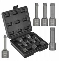 Geko studų ekstraktorių rinkinys G30044 1/2" 5 vnt., dydžio diapazonas 8–16 mm, SNCM+V lydinio plienas