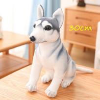 Stuffed Soft Simulation Husky Plush Toys Lovely Animal Dolls Pillow Children Baby Boys Creative Birthday Xmas Gifts