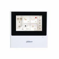 Dahua VTH2611L-WP IP durų telefonas, 4.3 TFT, 4 įėjimo signalai, 1 išėjimo signalas, PoE, Wi-Fi, baltas