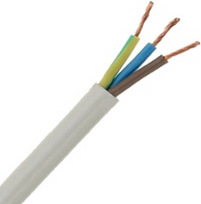Cable BVV-LL 3x1.5 white BVV-LL 3x1,5