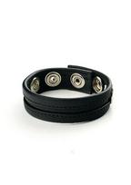 Penio žiedas Cock Strap, juodas