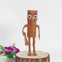 Italian Brainrot Tung Tung Tung Sahur Figures Tralalero Tralala Bombardino Crocodilo Shimpanzini Bananini Merge Model Toys Gift raudona