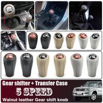 Gear Shift Knob Transmission-Transfer Stick Gear Lever Shifter For Toyota Prado LC120 Land Cruiser Prado 03-09 Manual 5 Black 2