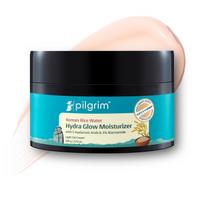 Pilgrim Rice Water Hydra Glow Moisturizer 100 g Oil Free Gel With Hydration Boost Lightweight Face Moisturizer Daily Use