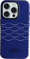 Audi Audi IML MagSafe Case iPhone 15 Pro 6.1" niebieski/navy blue hardcase AU-IMLMIP15P-A6/D3-BE